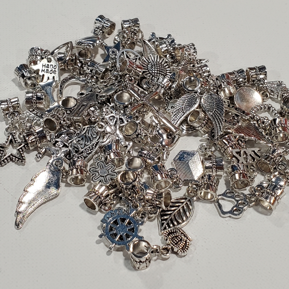 3 pcs of charms. NWOT fits in Pandora Bracelet.